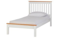Collection Aspley Single Bed Frame - Two Tone.